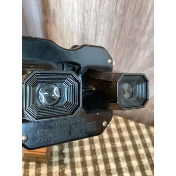 Vintage Model H View Master Lighted Viewer & 2 Basic Brown Viewers Untested - Picture 12 of 16